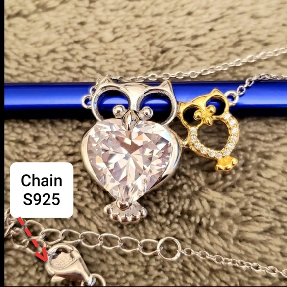 New Large Diamond Paired Owl Buddies - Picture 8 of 11